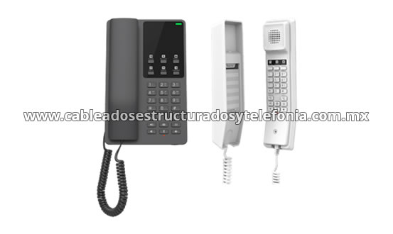 TELEFONOS IP HOTELEROS MARCA GRANDSTREAM NEGRO Y BLANCO